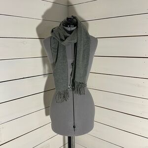 Charcoal Gray Pashmina Scarf
